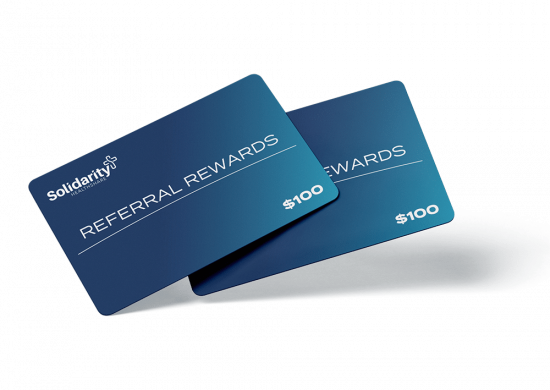 Referral Rewards Card